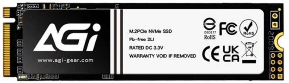 Накопитель SSD M.2 2280 AGI AGI4T0G44AI828-CB 4096 ГБ