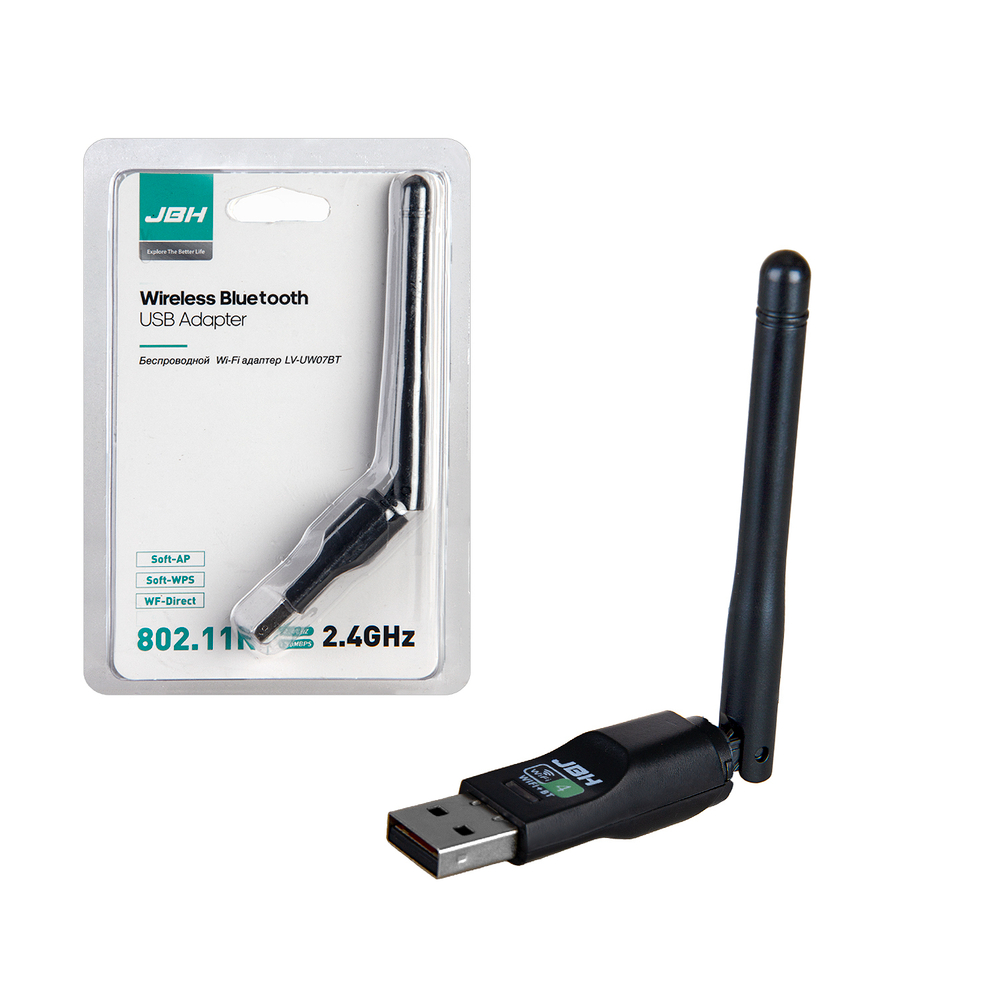 Wi-Fi адаптер LP-UW07 300Mbps 2.4 GHz, с антенной