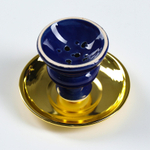 Кальян Luazon Hookah "Лагуна" 25см. 2 Трубки, синий 64E-87541