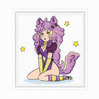 "Ванильные облака"-CX403 вышивка