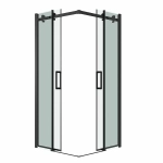Душевой уголок Grossman Classic 300.K33.04.9090.21.00 90x90 стекло прозрачное/профиль черный матовый