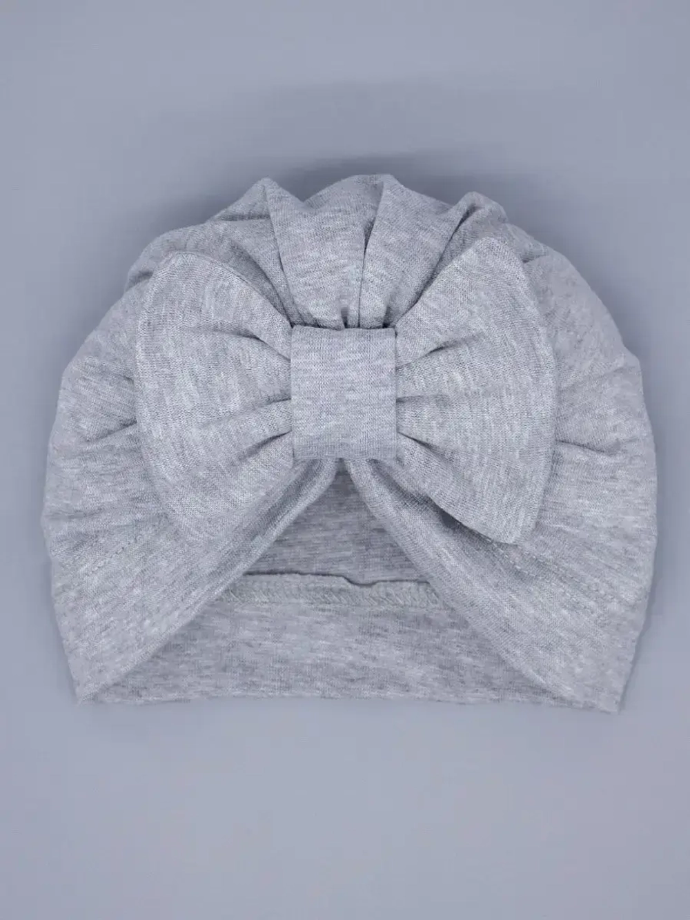 Чалма осенняя детская с бантиком