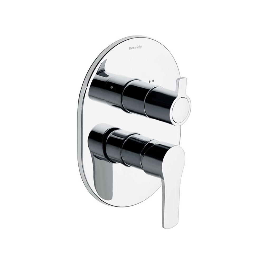 Встраиваемый смеситель для душа на 2 выхода TITANIUM 181502S