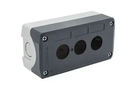 Корпус кнопочного поста, 3 места, серый, IP67 MTB2-F88 132668