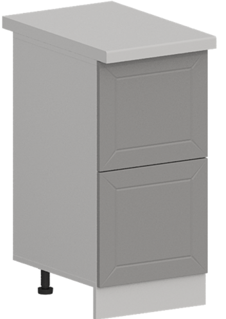 Кухня Модуль ШН2Я 400 Ликата / Лайт Грей