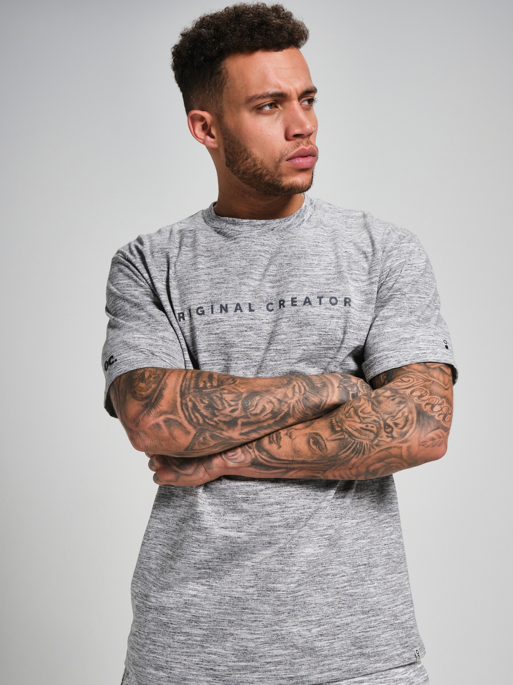 Футболка мужская ORIGINAL CREATOR OC. T-SHIRT, Серый
