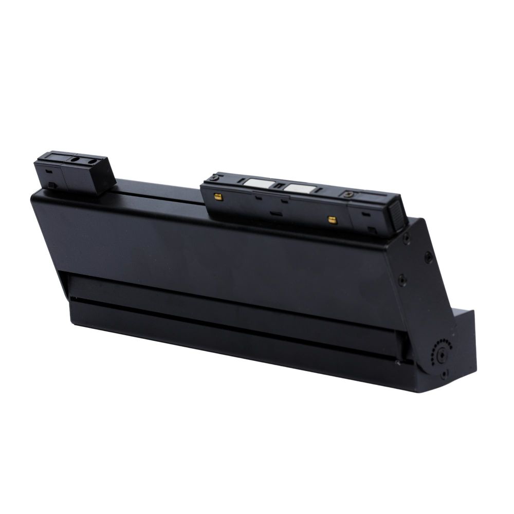 ULB-M80-12W-4000K-35 BLACK Светильник-прожектор линейный светодиодный трековый. Для магнитных шинопроводов. 900 Лм. Белый свет 4000К. Черный. ТМ Uniel