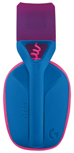 Беспроводная компьютерная гарнитура Logitech G G435, Blue And Raspberry
