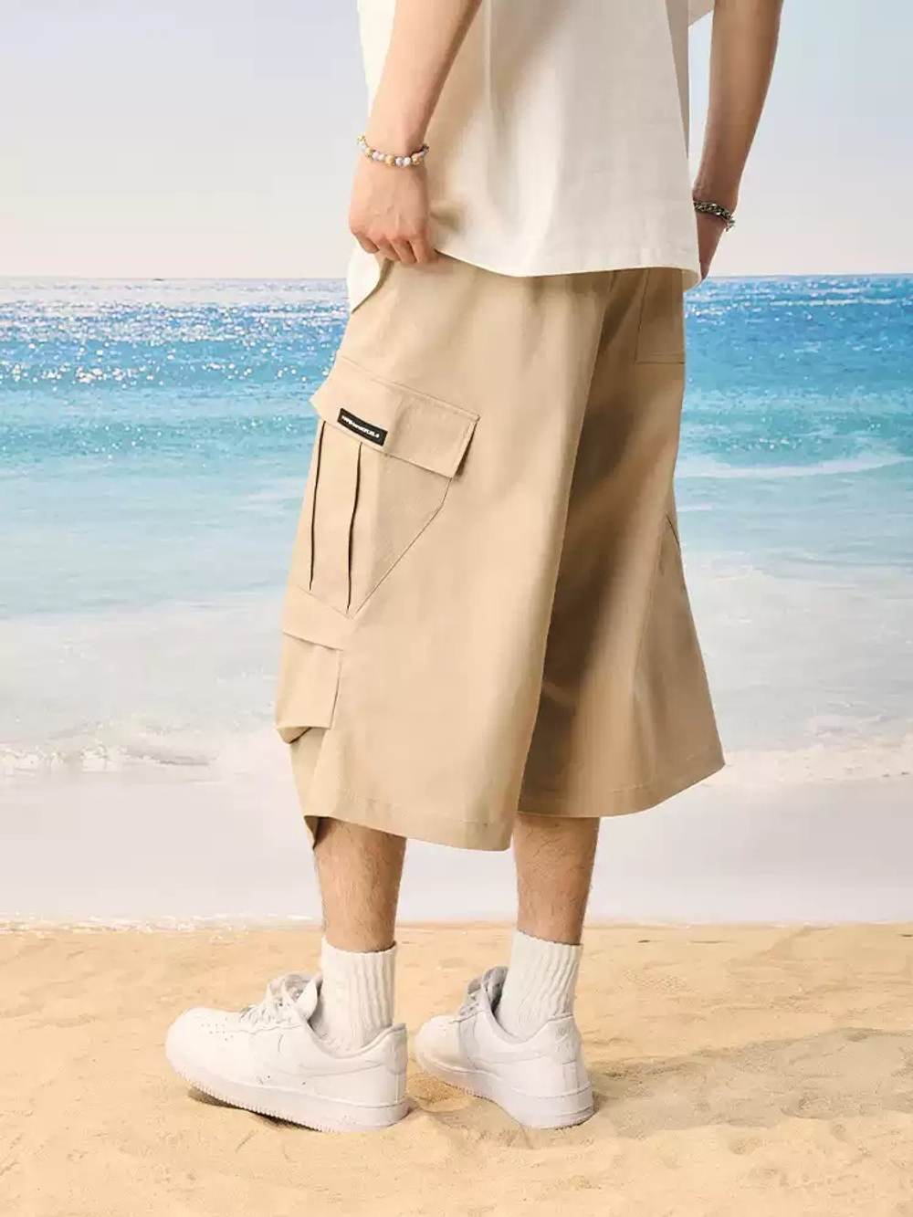 Шорты HARSHandCRUEL Pleated Cargo Jorts