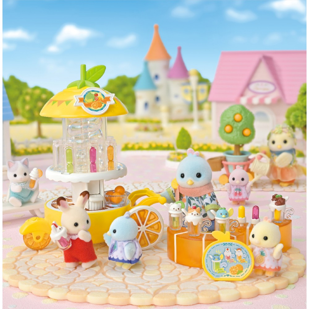Epoch 5861 — Sylvanian Families «Лимонный сок-бар с фигуркой лимонной птички» 5861 — фото 10