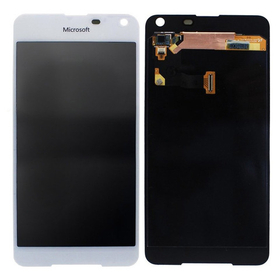 Дисплей для Microsoft 650/650 Dual (RM-1152/RM-1154) в сборе с тачскрином Белый