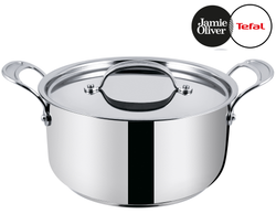 Кастрюля с крышкой Tefal Jamie Oliver 20 см 3 л H8044444