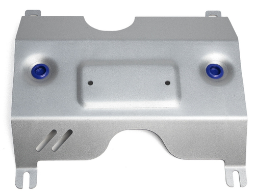 Защита заслонки системы выпуска ОГ Rival для Volkswagen Tiguan II (V - 2.0D (150 л.с.)) 2016-2020, штампованная, алюминий 3 мм, без крепежа, 3.5850.1