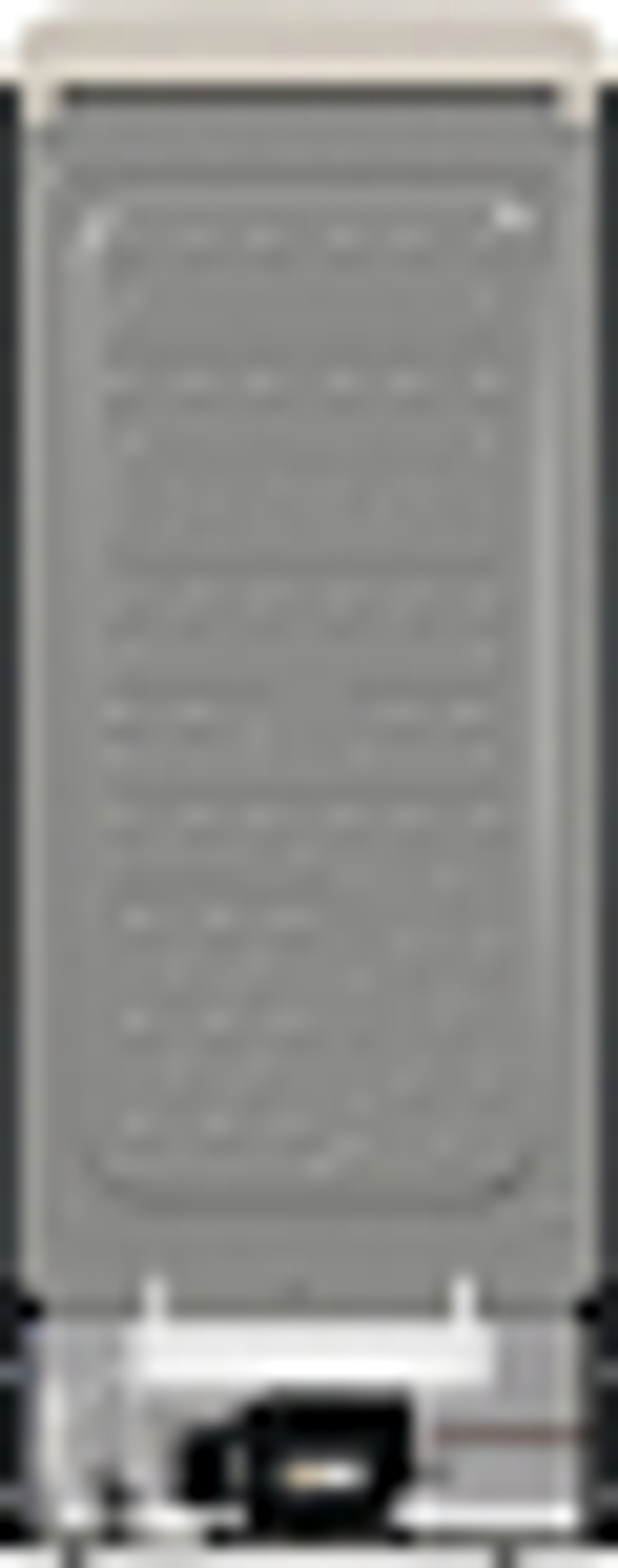 Отдельностоящий двухкамерный холодильник Gorenje OBRB615DBK