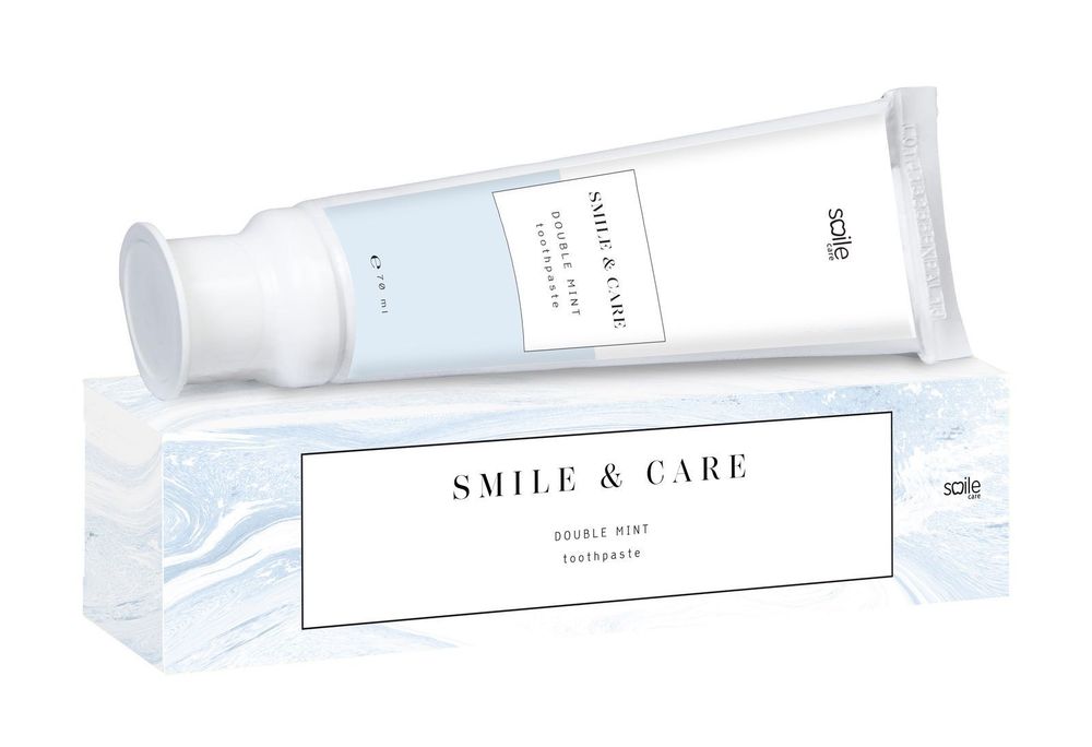 Зубная паста освежающая мята SMILE &amp; CARE Cool Mint, 70 ml