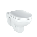 Унитаз подвесной "Рио Люкс" сиденье полип.микролифт белый (Rosa)