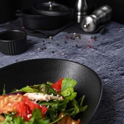 Салатник 700 мл 25*16 см h6,4 см Wave Up Smooth   P.L. Proff Cuisine [1]