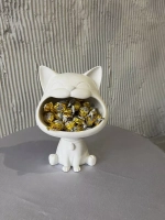 Ваза Котенок Мяу для сухоцветов и декора