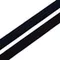Резинка широкая, черная/темно-синие полосы 25 мм, Германия