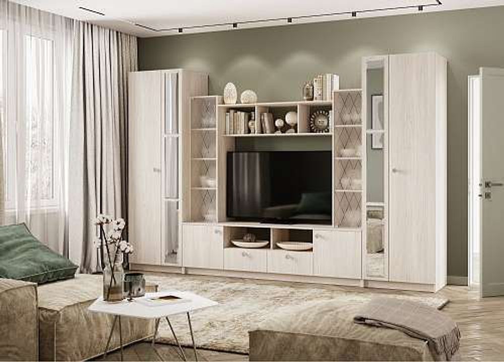 Зарина ШК-01 Шкаф 2-х ств.