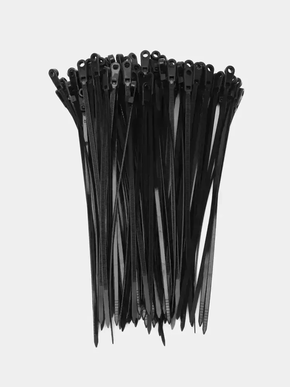 Стяжки под саморез 3.5мм х 200мм, черные 100шт