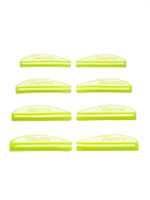 FreiAVIVER Набор глянцевых ОКРУГЛЫХ  валиков для ламинирования Curl, 4 пары, голубой