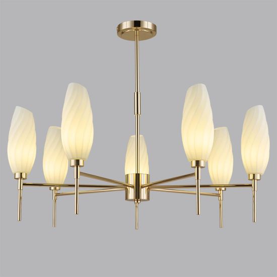 6518/7C MODERNI LN23 169 золотой Люстра потолочная G9 7*40W 220V SHIVON