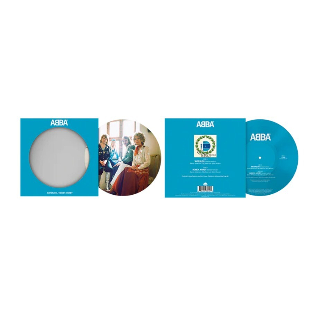 ABBA / Waterloo (Swedish Version) / Honey Honey (Swedish Version) (Picture Disc)(7" Vinyl Single)