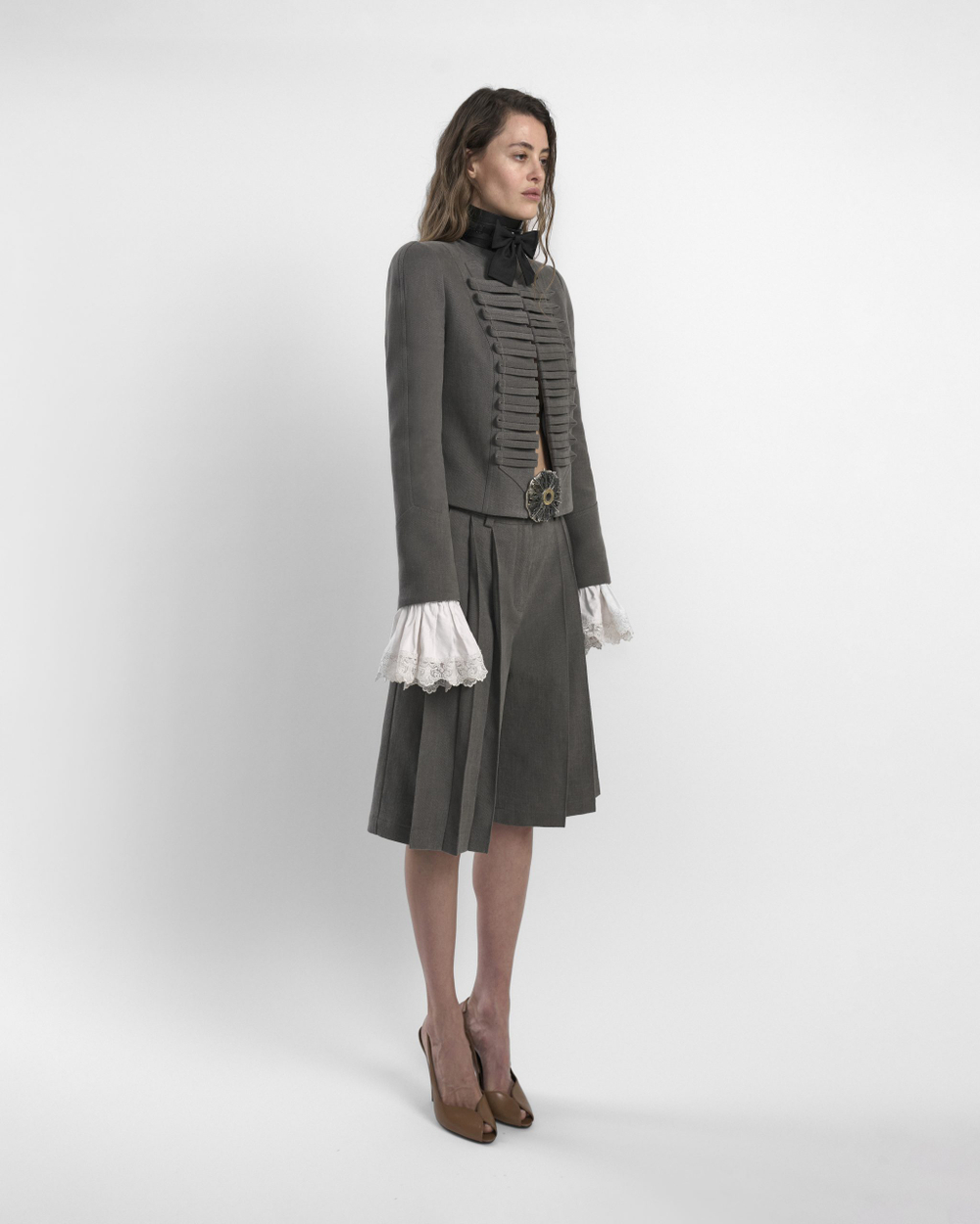 Жакет Гусар серый