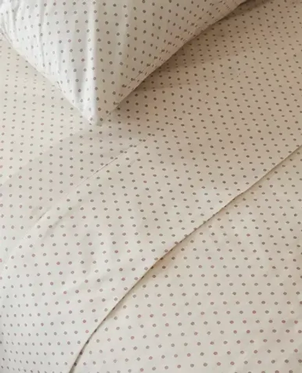 ZARA HOME ДЕТСКАЯ ПРОСТЫНЯ С ПРИНТОМ, КРАСНОВАТО-КОРИЧНЕВЫЙ