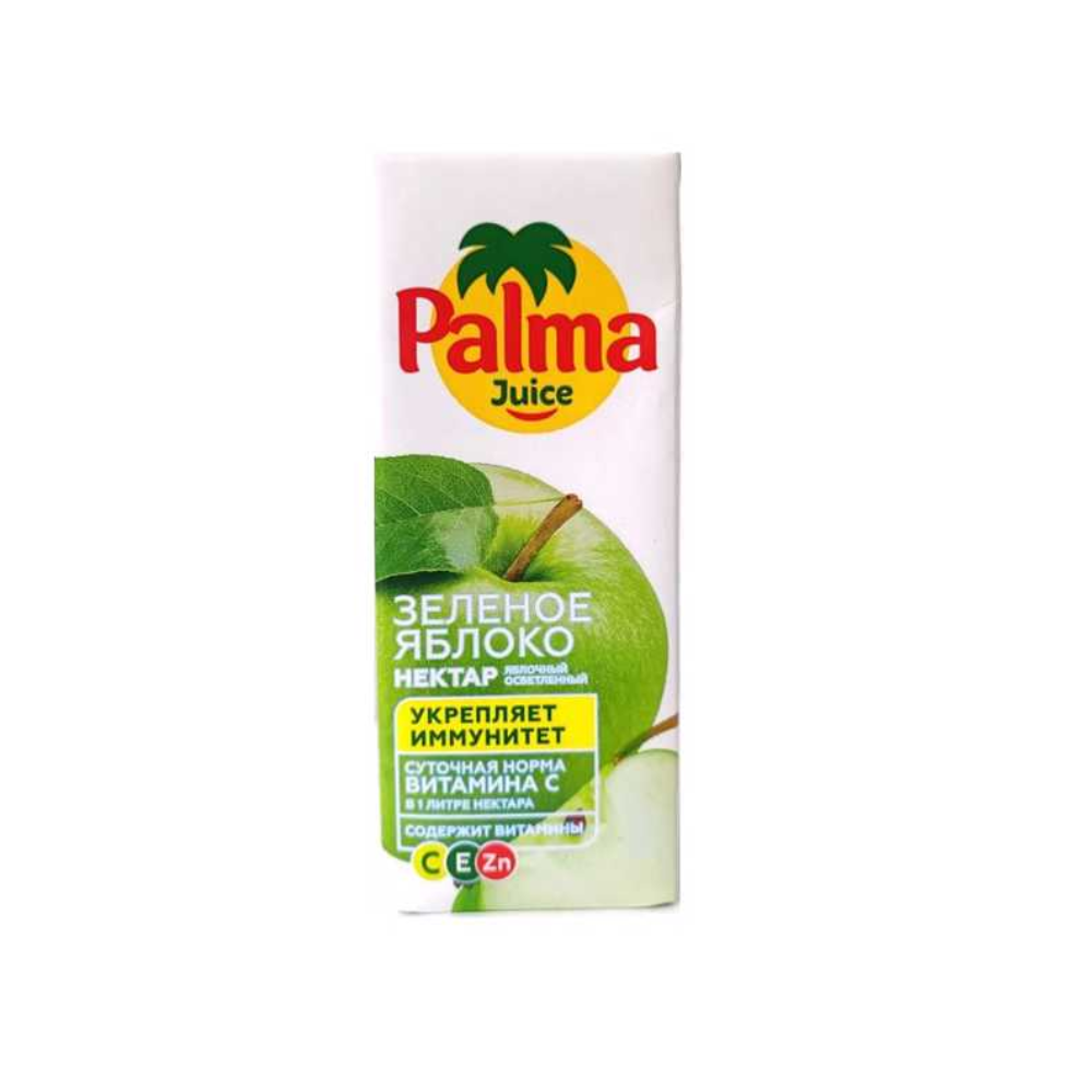 Сок Palma Juice Зеленое Яблоко 200 мл