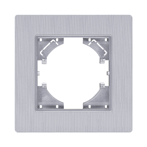 Рамка 1-постовая, серый Kollinger Eleganz Plex EP1GY