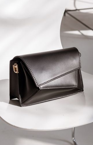 Сумка из натуральной кожи GIORGIO LENTINI геометрической формы mini