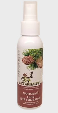 Пантовый гель для умывания с кедровой живицей