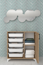 Стеллаж KAYRA - сосна