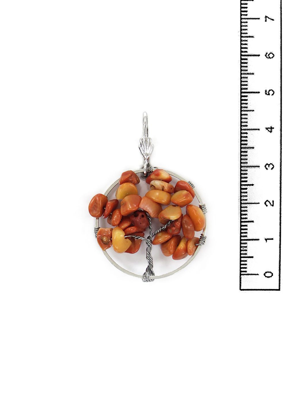 Серьги из коралла kose998-or
