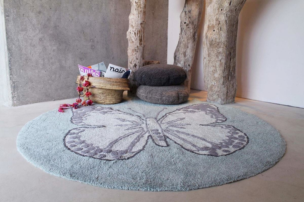 Ковер Lorena Canals Butterfly Vintage Green (160Ø см)