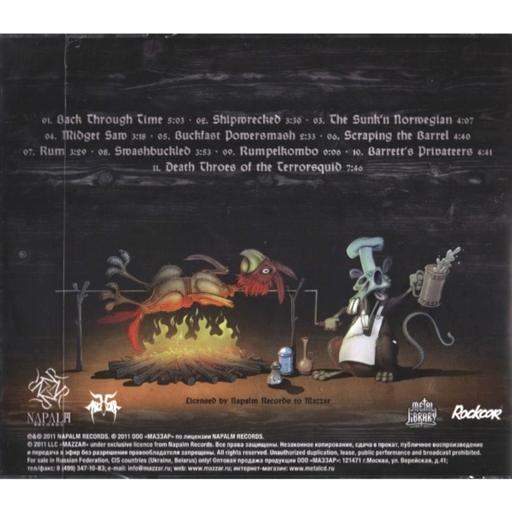 Alestorm / Back Through Time (RU)(CD)