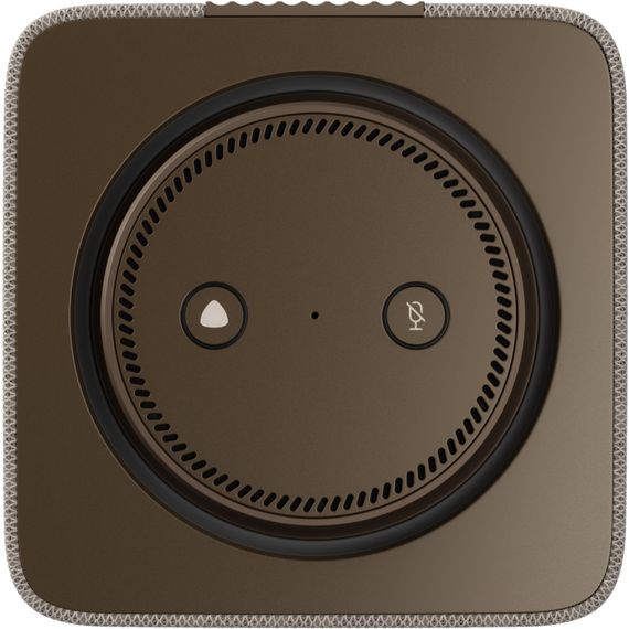 Умная колонка Яндекс Станция Макс Zigbee с Алисой Бежевая