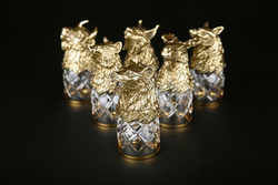 Набор стопок "Звери" в подарочной коробке