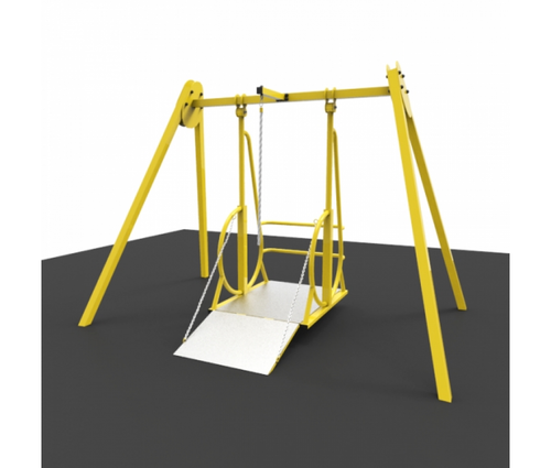 Качели для инвалидного кресла #3