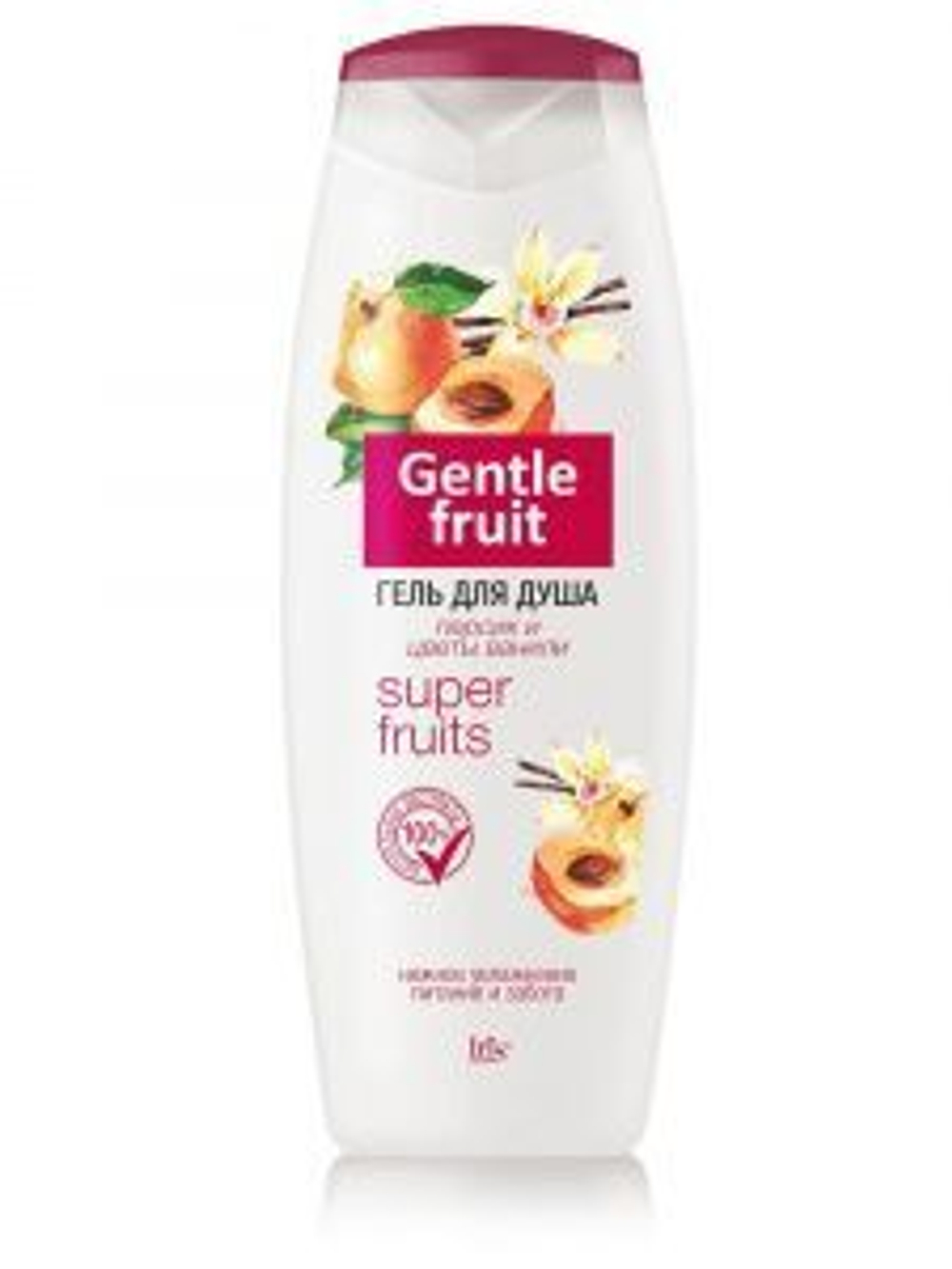 Iris Gentle Fruit Гель для душа «Персик и цветы Ванили» 400мл