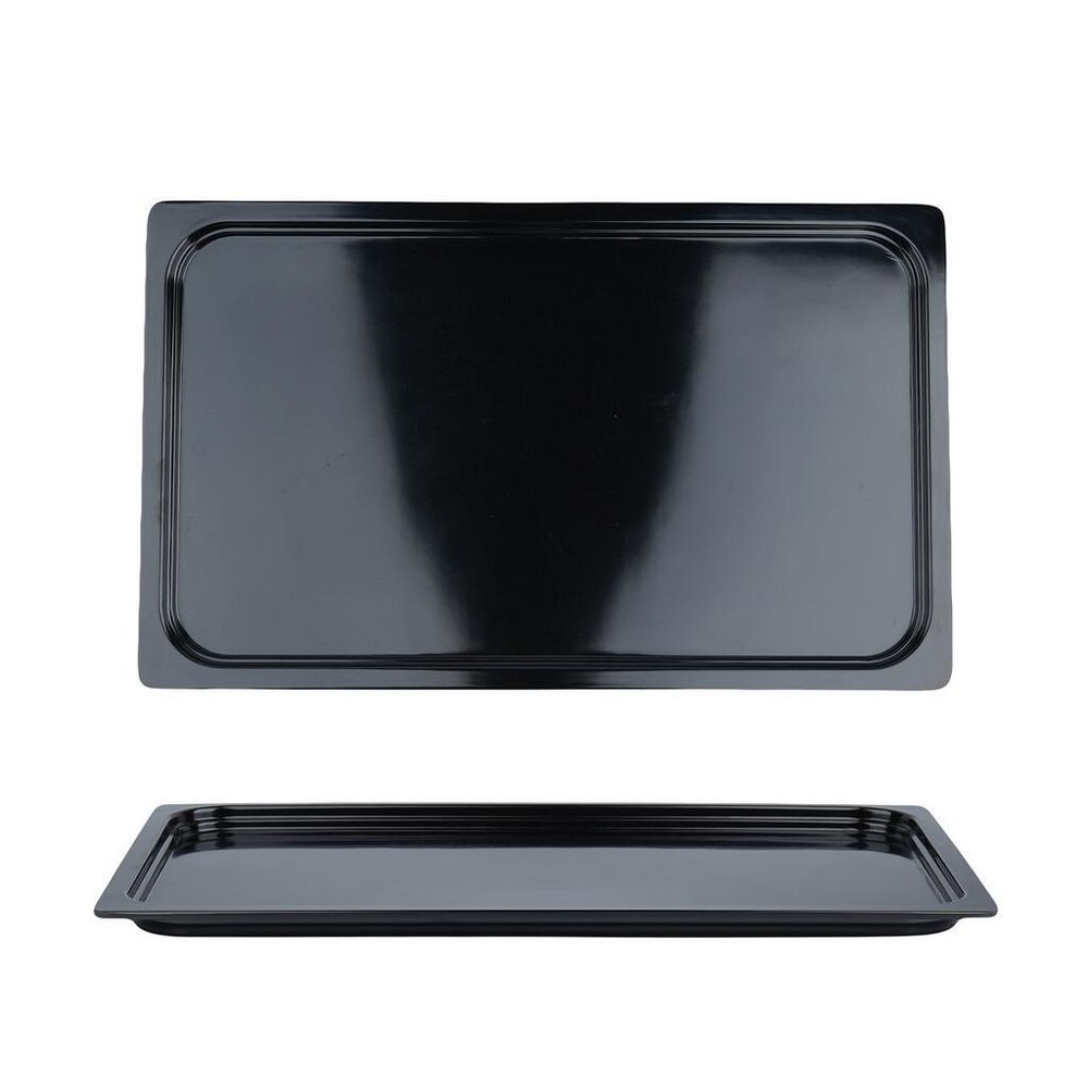 Гастроемкость 1/1 h20 мм пластик меламин 528*320*20 мм 13,5 л Black P.L. Proff Cuisine