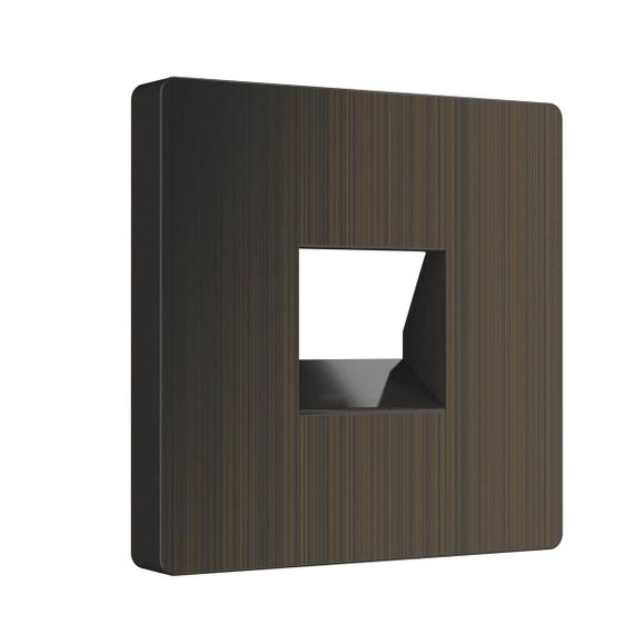 Накладка Werkel для розетки Ethernet RJ-45 и телефонной розетки RJ-11 бронзовый W1191212 4690389161797