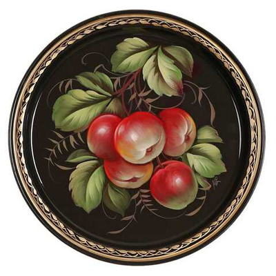 若斯托沃彩绘托盘 A5D290925194