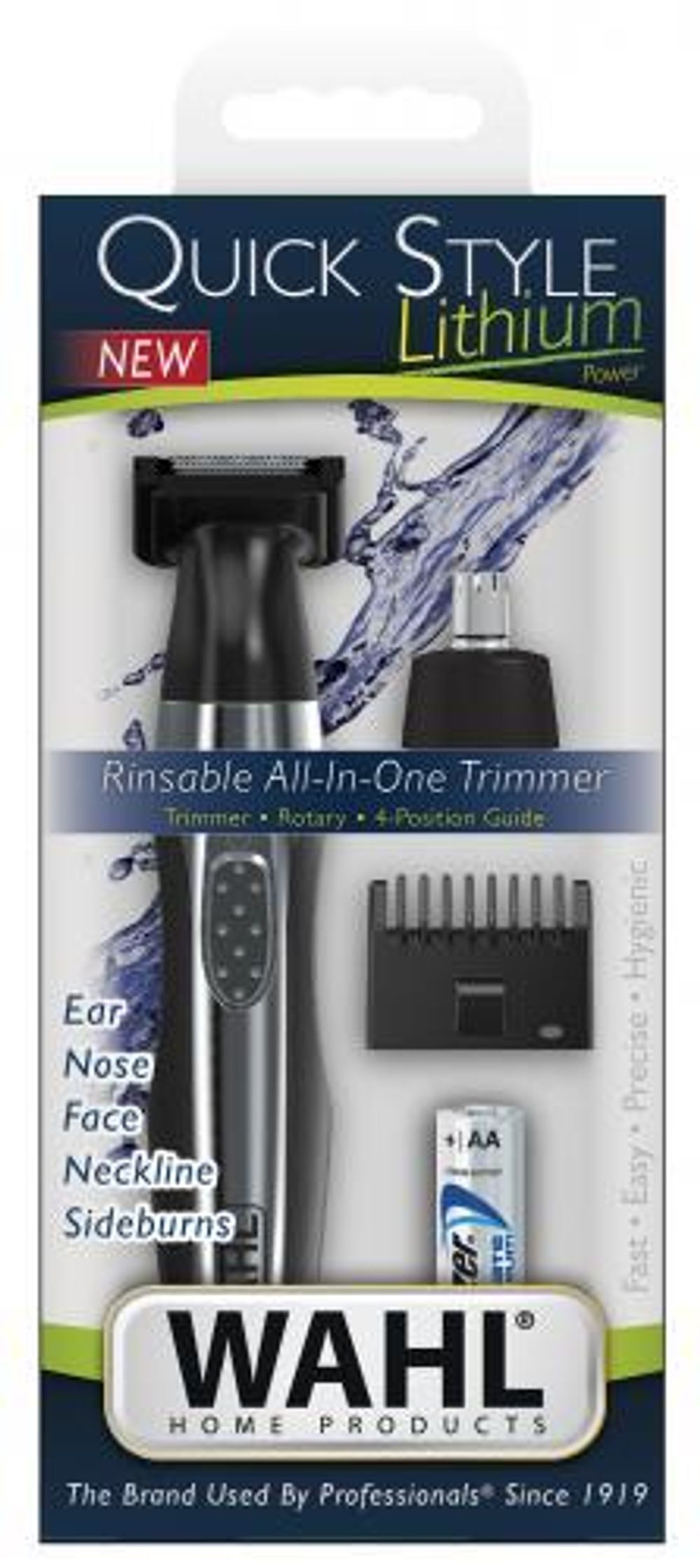 Триммер для стрижки усов и бороды Wahl Quick Style Lithium (5604-035) - 4