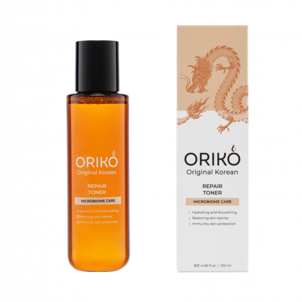 ORIKO Repair toner Microbiome care Тонер для лица, восстанавливающий микробиом кожи 120мл