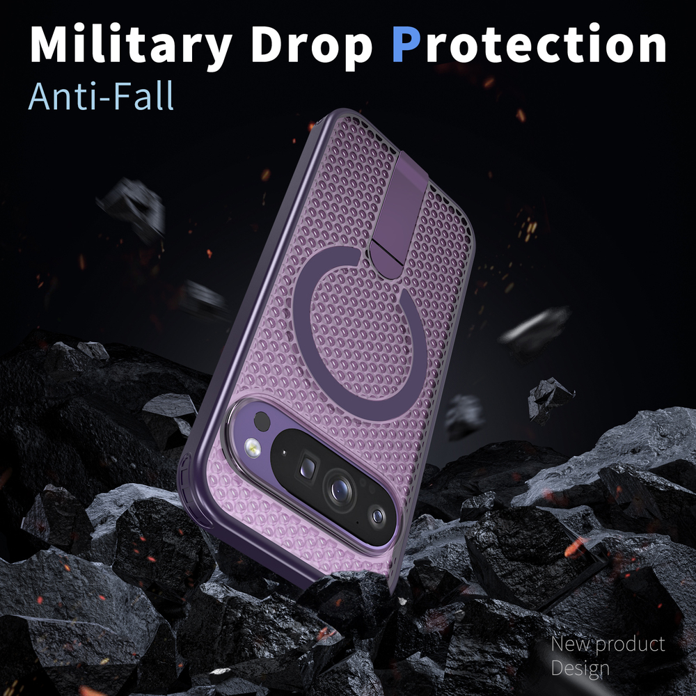 Прозрачный чехол Mesh Pro Magnetic Case для Google Pixel 9 Pro XL