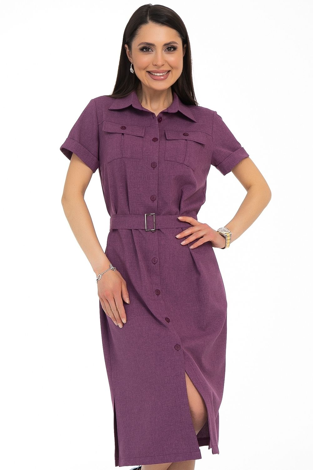 Платье-рубашка Дарина (яркая) Diolche (Акция)