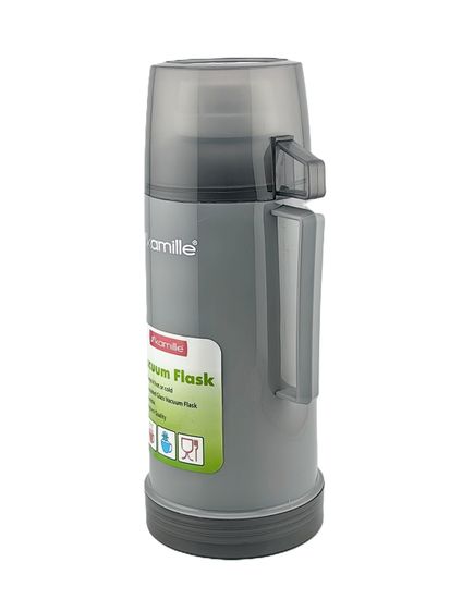 Термос 600 мл. со стеклянной колбой Kamille KM 2071 пластиковый корпус